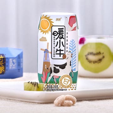 暖小牛酸奶